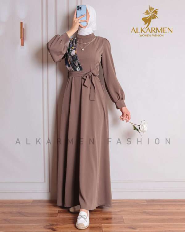 Sharia Sport Modern dress With Pattern - Image 8